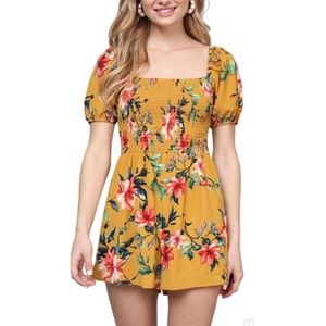 Floral romper